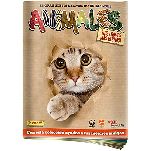 Panini- Animales 2019 Álbum (003713AE)