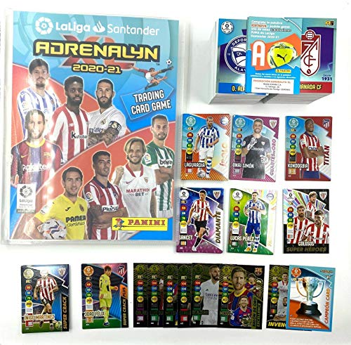 Panini Colección Completa Album + 471 cromos Adrenalyn XL 2020-2021