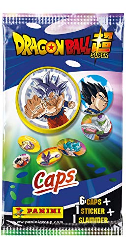 Panini France SA- Boite pochettes soit 156 Caps et 26 slammers Dragon Ball Super Caja Bolsillos (004106BOX26F)