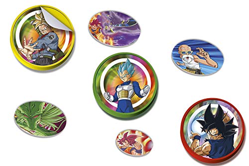 Panini France SA- Pack pour démarrer ta Collection Avec 1 classeur + 2 pochettes soit 12 Caps et 2 slammers Dragon Ball Super iniciar tu colección (004106SPCFGD)