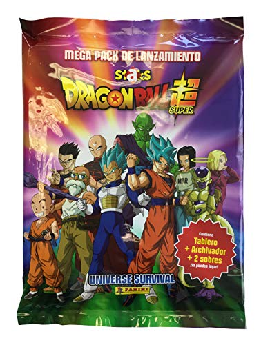 Panini Z Mega Pack (Archivador + 2 Sobres + Tablero de Juego) Staks Dragon Ball Super (004044SP)