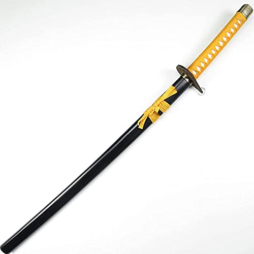 Para Bleach para Tousen Kaname, Espada de Bambú Samurái Hecha a Mano, Katana Japonesa, FanáTicos Del Anime, Cosplay De Anime, Exquisita Madera, Coleccionables, 100cm