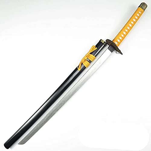 Para Bleach para Tousen Kaname, Espada de Bambú Samurái Hecha a Mano, Katana Japonesa, FanáTicos Del Anime, Cosplay De Anime, Exquisita Madera, Coleccionables, 100cm