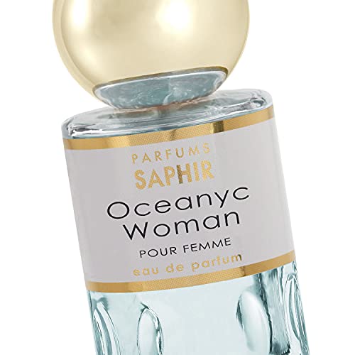 PARFUMS SAPHIR Oceanyc Woman - Eau de Parfum con vaporizador para Mujer - 200 ml