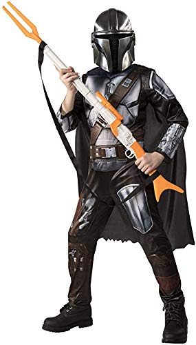 PARTY FIESTA Official Disney Star Wars The Mandalorian Disfraz Disfraces Talla 8 a 10 años de 127 a 136 cm