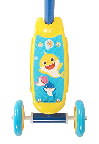 Patinete Infantil Baby Shark - 3 Ruedas - para niños de 2 a 6 años