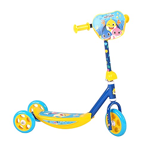 Patinete Infantil Baby Shark - 3 Ruedas - para niños de 2 a 6 años