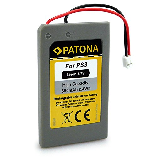 PATONA 2x Bateria reemplaza LIP1359, LIP1859, LIP1472 compatible con Sony PS3 Playstation 3 Mando Control Remote