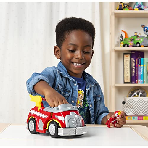 Paw Patrol 6053686 Super Charged Mighty Pups Marcus - Vehículo transformable de La Patrulla Canina