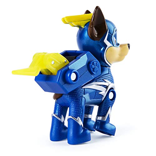 Paw Patrol 6055253 - Figura de la Patrulla Canina de Mighty Pups Chase