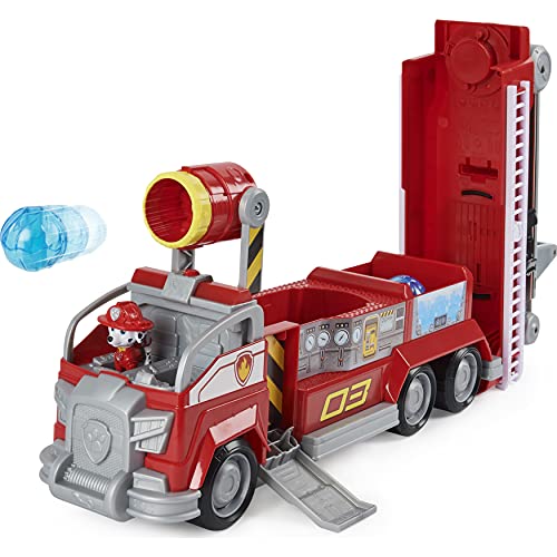 PAW PATROL Camión de Bomberos de la Ciudad transformadora de la película Marshall