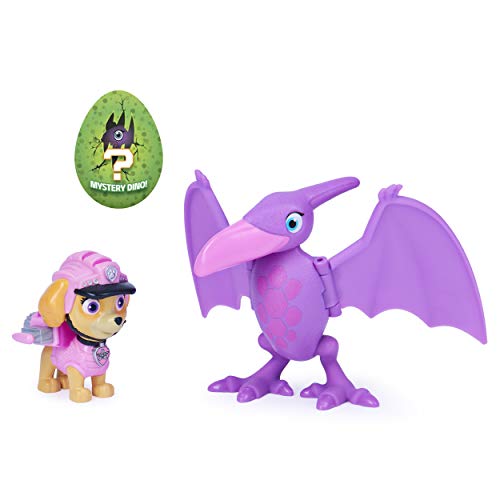 PAW Patrol Dino Rescue Skye y Dinosaurio Juego de Figuras de acción para niños a Partir de 3 años