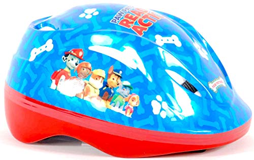 Paw Patrol La Patrulla Canina Casco de bicicleta para niños, talla 51 – 55 cm, certificado TÜV/GS