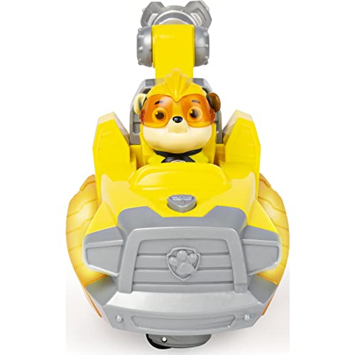 PAW Patrol Mighty Pups Charged Up Vehículo de Lujo de Rubble con Luces y Sonidos