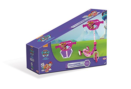 Paw Patrol-OPAW110-F Paw Patrol Patinete 3 Ruedas niña, Color Skye, única (Darpeje OPAW110-F)