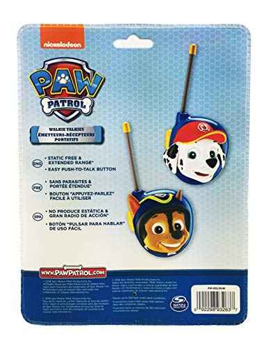 PAW PATROL PW-202 WalkieTalkie, Azul