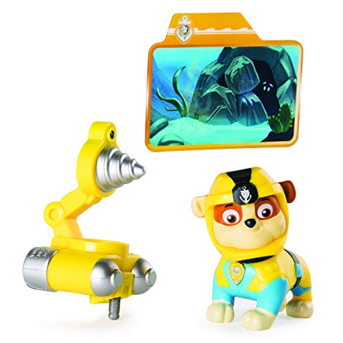 PAW Patrol Sea Patrol Deluxe Figure Rubble - Figura de Goma