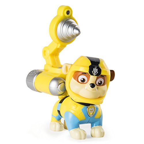 PAW Patrol Sea Patrol Deluxe Figure Rubble - Figura de Goma