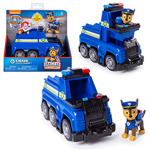 PAW PATROL Ultimate Rescue | Selección de Vehículos con Figura del Juego | Patrulla Canina, Figura:Chase Polizeiauto