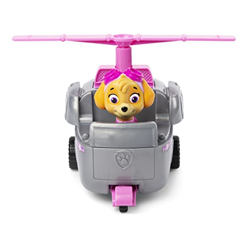 PAW Patrol Vehículo de helicóptero Skye's con Figura Coleccionable, para niños Mayores de 3 años