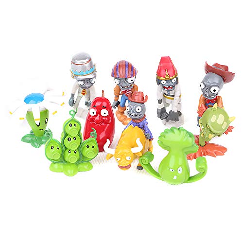 PEDEIECL Plants vs Zombies Serie de Juguetes Show de Personajes Serie de Juguetes PVC Toys