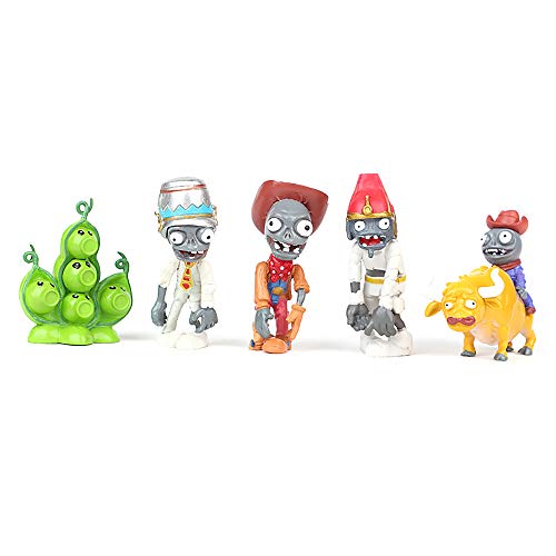 PEDEIECL Plants vs Zombies Serie de Juguetes Show de Personajes Serie de Juguetes PVC Toys