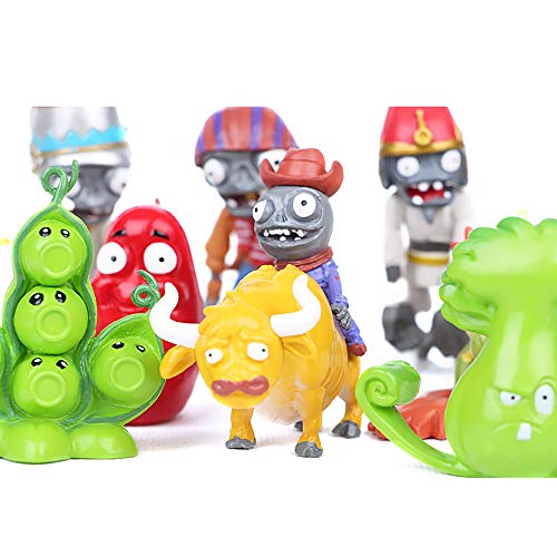 PEDEIECL Plants vs Zombies Serie de Juguetes Show de Personajes Serie de Juguetes PVC Toys