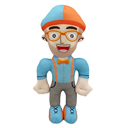 Peluche 30cm Anime Blippi De Peluche De Juguete Suave Muñeco De Peluche Personaje Educativo Blippi Cosplay Sombrero Regalo De Cumpleaños para Niños Presente