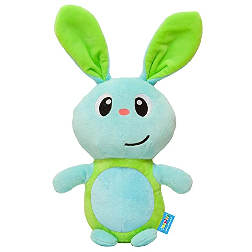 Peluche Conejo Musical. Gusy Luz® Molto. 3 Diferentes melodías en una manita y Luces relajantes en la Otra manita. Ligero y practico. Recién Nacidos