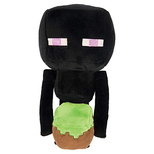 Peluche Happy Enderman, Minecraft (Negro)