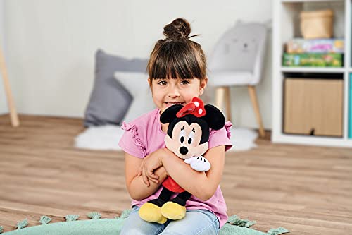 Peluche Minnie Mouse Vestido Rojo 35 cm (Simba 6315870229), A2102211