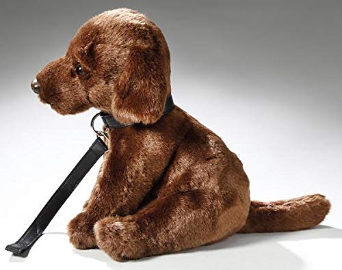 Peluche - Perro Labrador Retriever con Correa de Perro (Felpa, 25cm) [Juguete] 3487