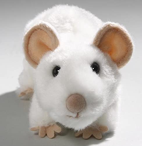 Peluche - Ratón Blanco (Felpa , 17cm) [Juguete] 1571003