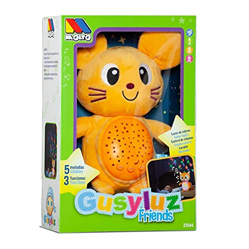 Peluche Ratón Proyector. Gusy Luz® Molto