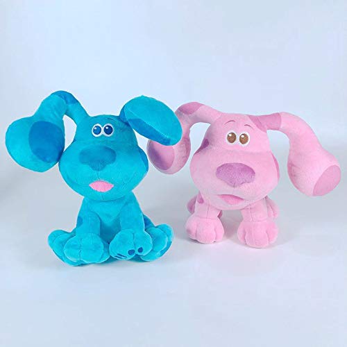 Peluches ¡2 Pistas De Blue Y Tú! Beanbag Plush Blue & Magenta Puppy Dog Peluche De Peluche