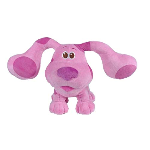 Peluches 2pcs Blue's Clues & You Plush 20cm Blue & Magenta Beanbag Pink Dog Peluches De Peluche para Niños Juguete De Regalo