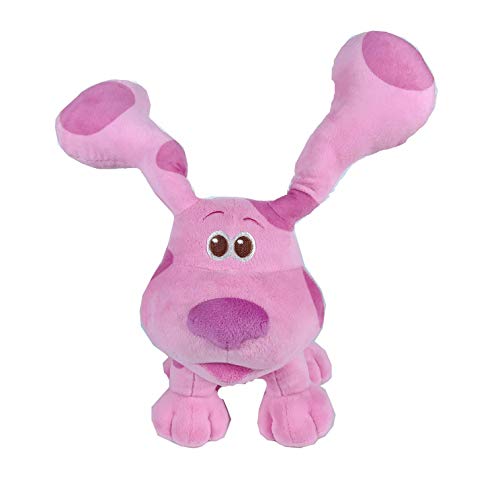 Peluches 2pcs Blue's Clues & You Plush 20cm Blue & Magenta Beanbag Pink Dog Peluches De Peluche para Niños Juguete De Regalo