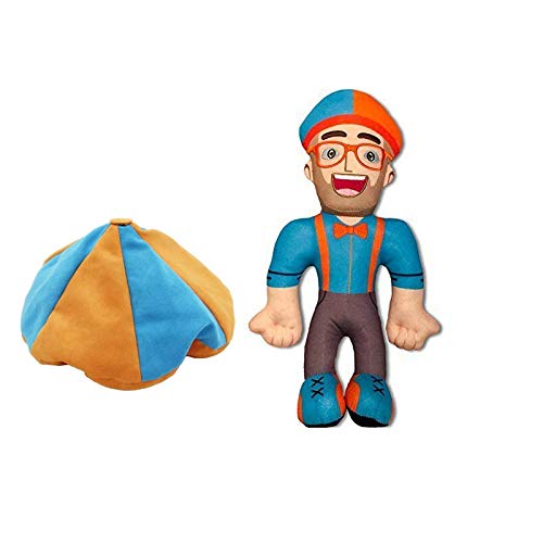 Peluches Muñeco De Peluche Blippi De 13 Pulgadas, Juguete De Peluche Suave para Regalo De Bebé, Accesorio De Cosplay