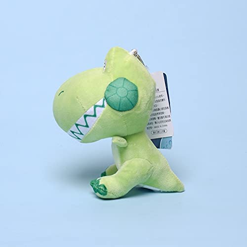 Peluches Toy Story Juguete De Felpa Rex El Dinosaurio Verde Versión Q Dinosaurio Suave Animal De Peluche Lindo Anime Decorar Llavero Regalo para Niños