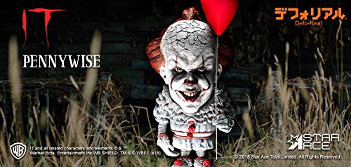 Pennywise Stephen King's It 2017 Defo-Real Series - Figura de vinilo suave (15 cm)