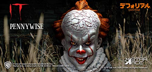 Pennywise Stephen King's It 2017 Defo-Real Series - Figura de vinilo suave (15 cm)