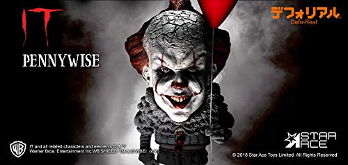 Pennywise Stephen King's It 2017 Defo-Real Series - Figura de vinilo suave (15 cm)