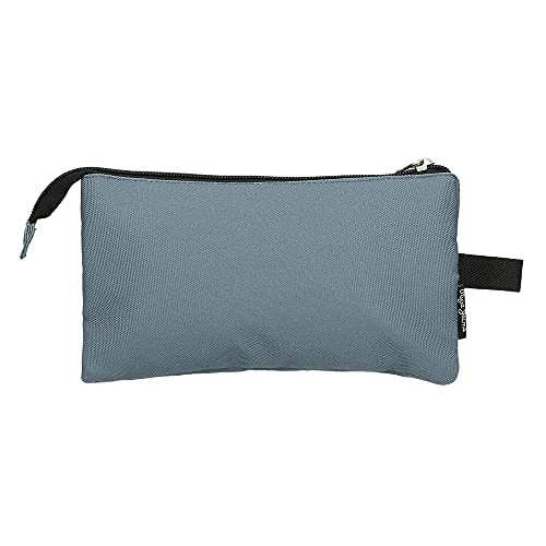 Pepe Jeans Aris Estuche Triple Azul 22x12x5 cms Poliéster