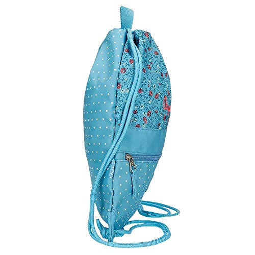 Pepe Jeans AVA Mochila Saco Azul 35x44 cms Poliéster