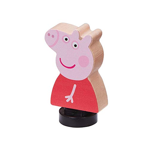 Peppa Pig - Estuche Familiar, 4 Personajes incluidos, Juguete de Madera, para niños a Partir de 2 años, PPC72