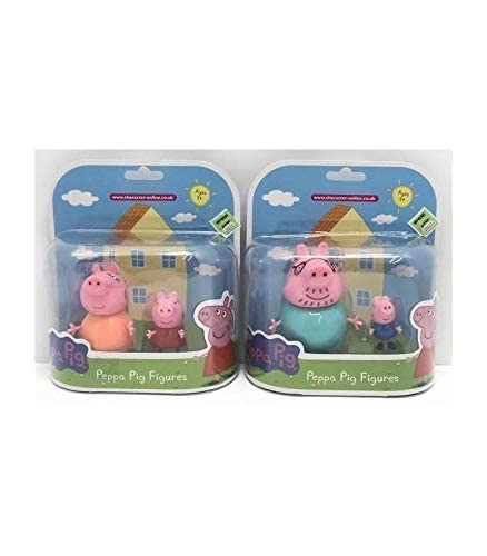 Peppa Pig - Figuras coleccionables Familia Pig, modelos surtidos, 1 unidad