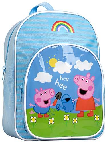 Peppa Pig - Mochila para niñas - Peppa y George Pig