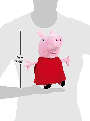 Peppa Pig - Pack de 2 Peluches Peppa Pig y George 20 centímetros - Calidad Super Soft