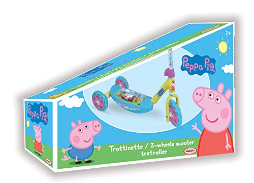 PEPPA PIG Patinete 3 Ruedas (OPEP110), Multicolor (DARPEJE