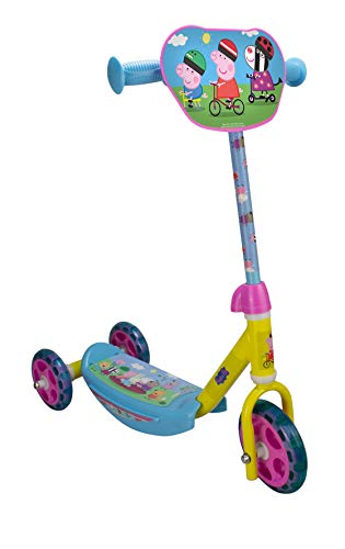 PEPPA PIG Patinete 3 Ruedas (OPEP110), Multicolor (DARPEJE